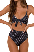jolefille beach two piece bathing suit#Color_Black Dots