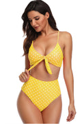 jolefille swimsuit#color_Yellow Dots